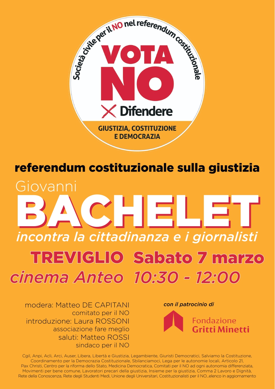 Assemblea pubblica sul referendum sulla Giustizia