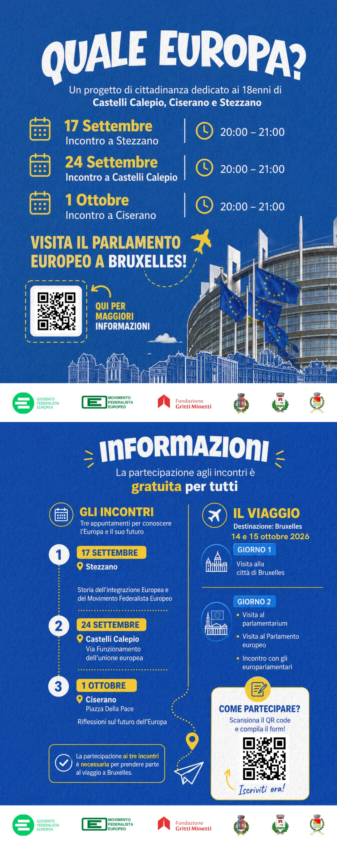 Quale Europa Progetto di cittadinanza
